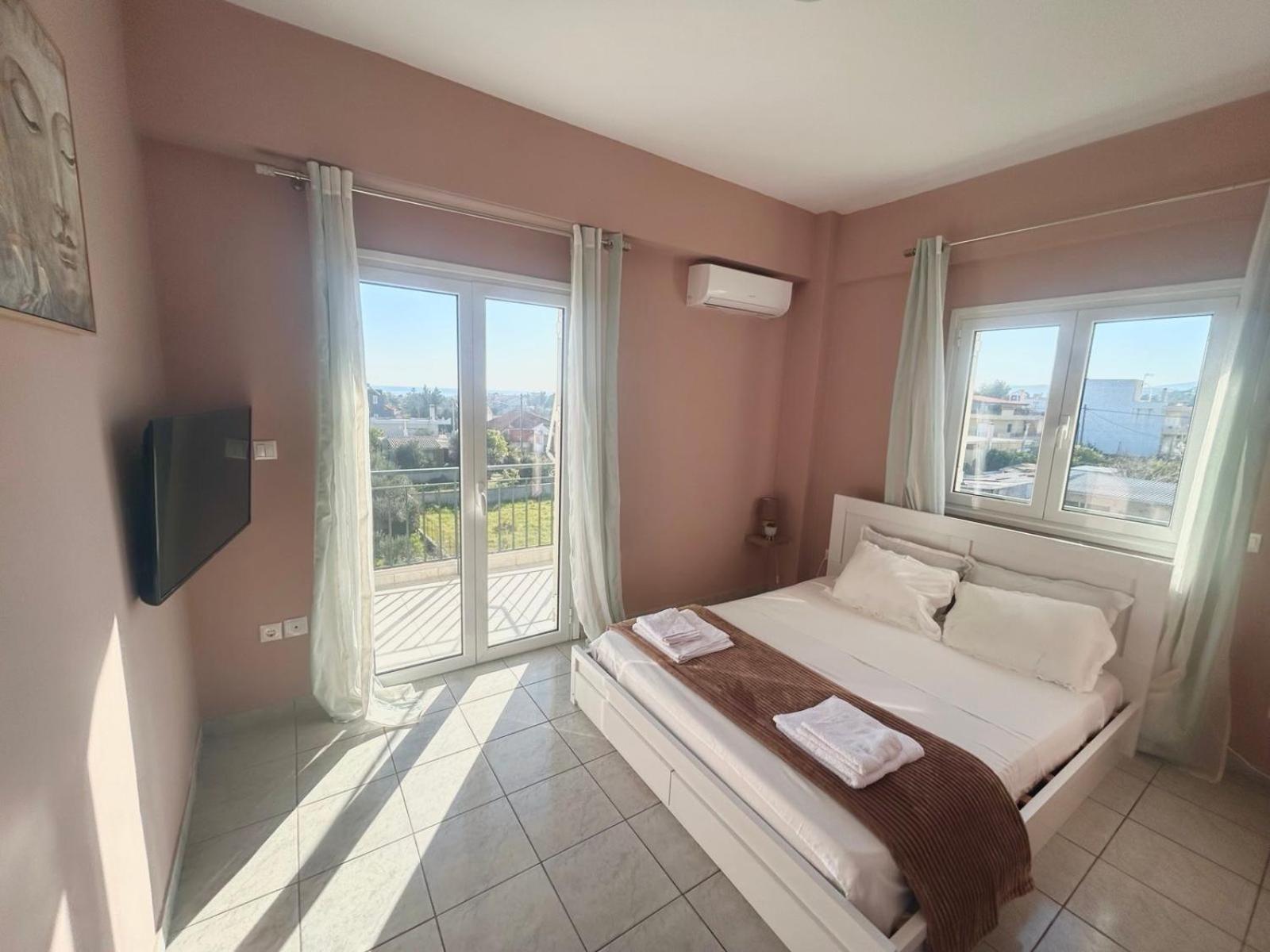 Aktis Apartment Near Airport อาร์เตมีดา ภายนอก รูปภาพ